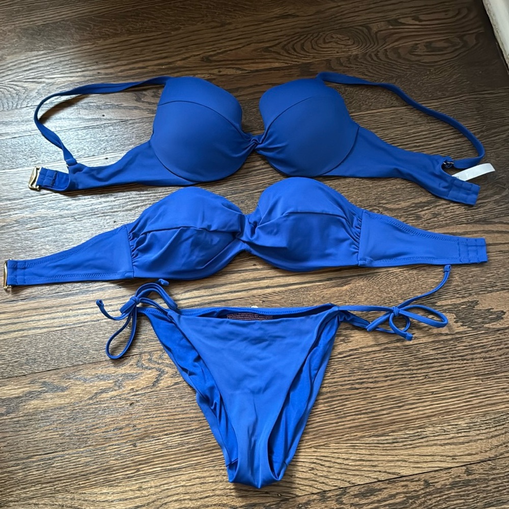 Women's Blue Victoria’s Secret Bikini Set